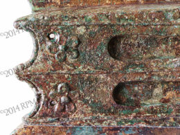 photo of side detail of Egadi 1 ram